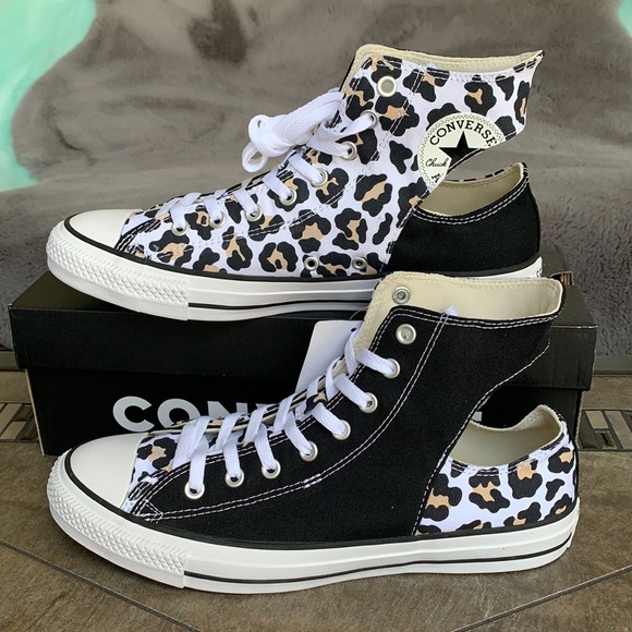 CONVERSE CTAS TWISTED UPPER HI BLACK/WHITE/DESERTM